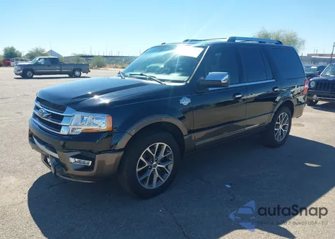 2017 Ford Expedition King Ranch z USA, uszkodzony, nr VIN 1FMJU1HT9HEA44747
